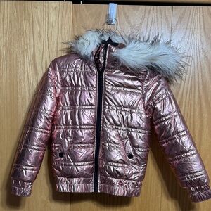 Girls Urban Republic Shiny Pink Jacket